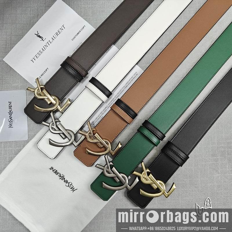 YSL belt 38mmX80-125cm lb082001
