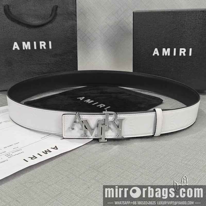 Amiri belt 38mmX90-125cm lb03