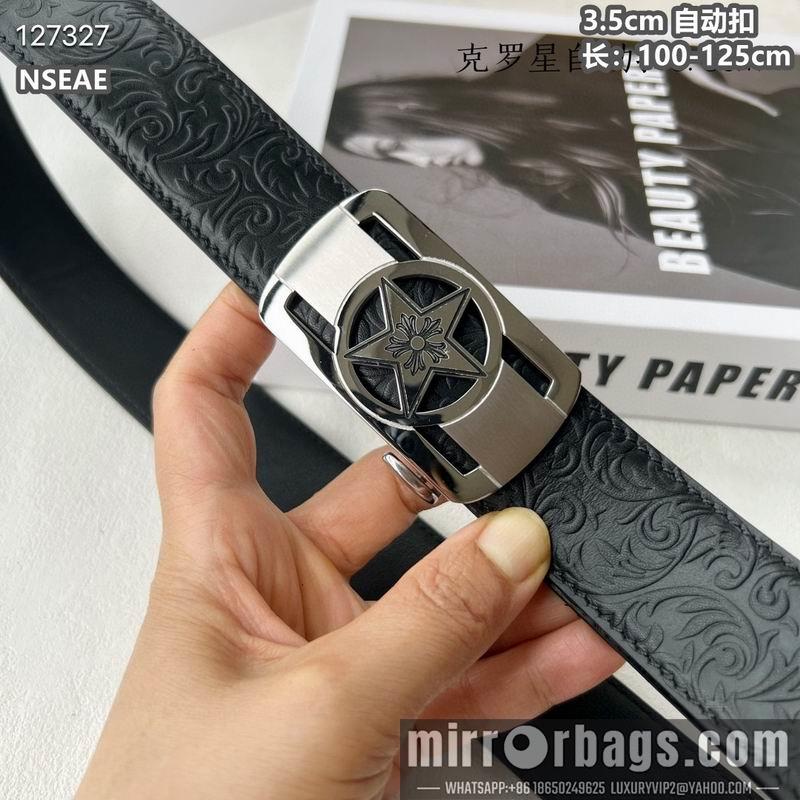 Chrome Hearts belt 35mmX100-125cm 8L05