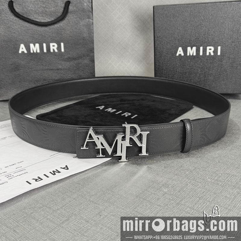 Amiri belt 38mmX90-125cm lb03