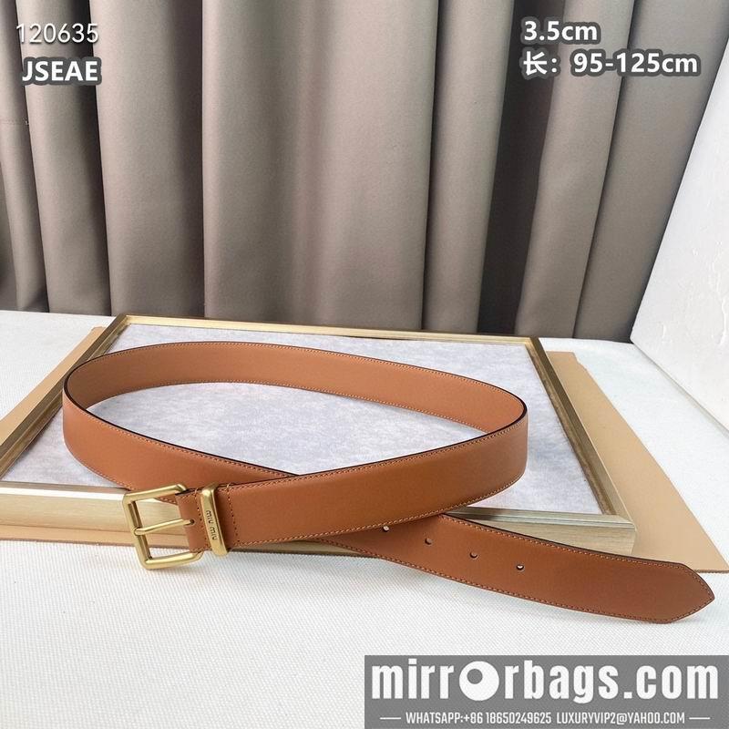 Miumiu belt 35mmX95-125cm 8L072002