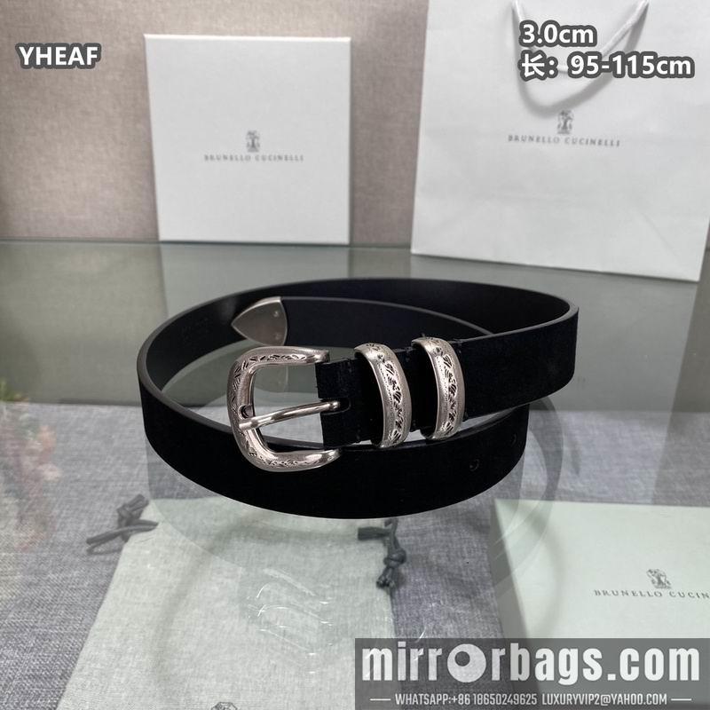 Brunello Cucinelli belt 30mmX95-115cm 8L07
