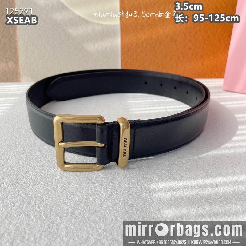 Miumiu belt 35mmX95-125cm 8L05