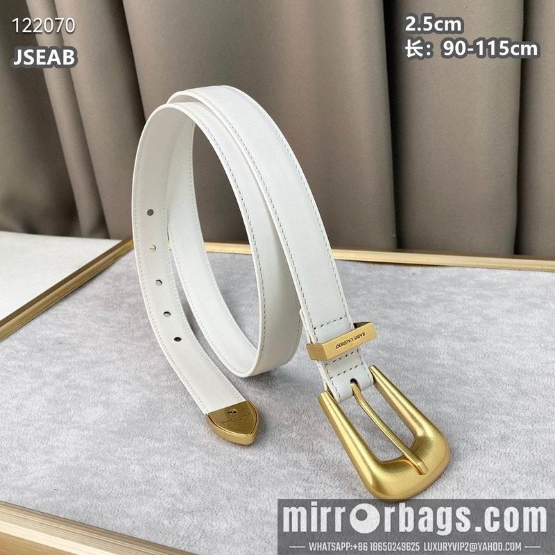 YSL belt 25mmX90-115cm 8L01