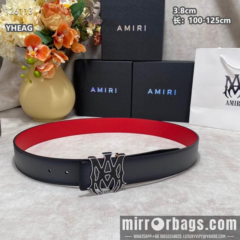 Amiri belt 38mmX100-125cm 8L07