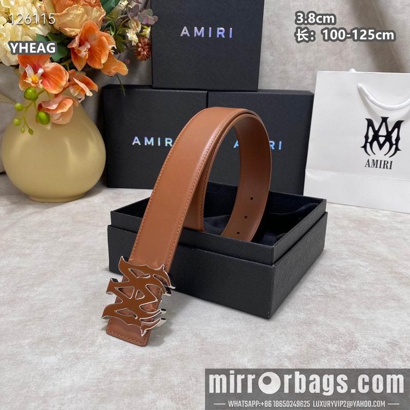 Amiri belt 38mmX100-125cm 8L09