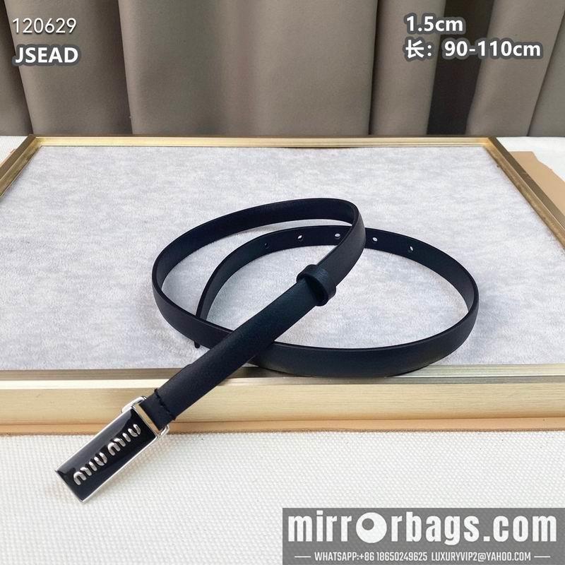 Miumiu belt 15mmX90-110cm 8L072001