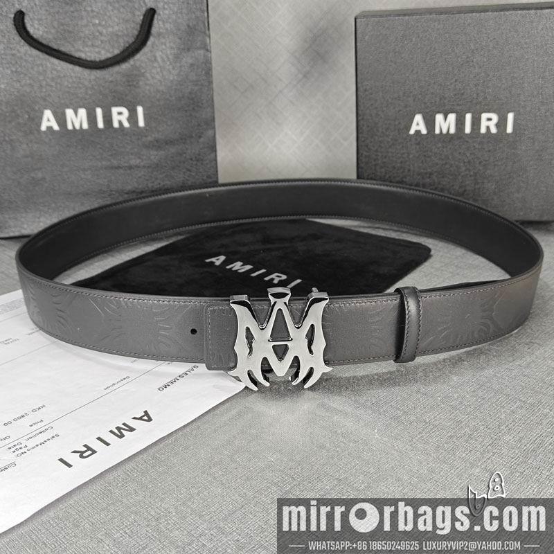 Amiri belt 38mmX90-125cm lb01
