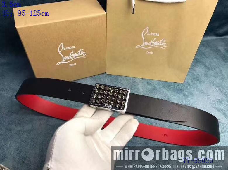 Christian Louboutin Belt 35MM 0121
