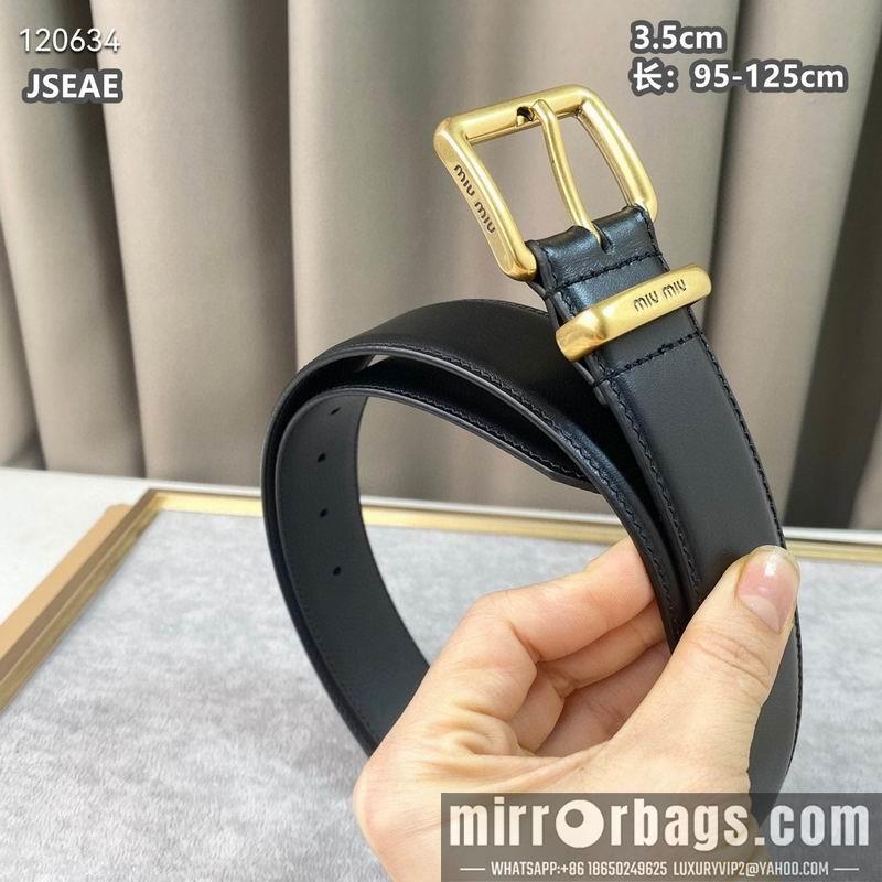 Miumiu belt 35mmX95-125cm 8L072002