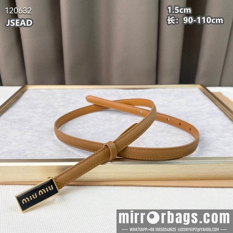 Miumiu belt 15mmX90-110cm 8L072001