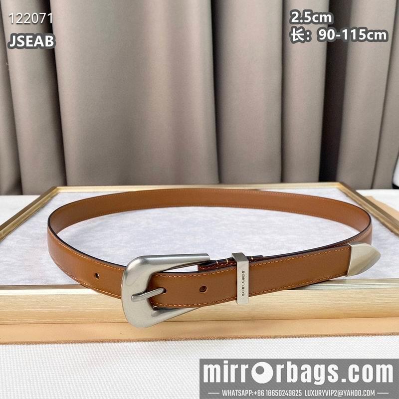 YSL belt 25mmX90-115cm 8L01