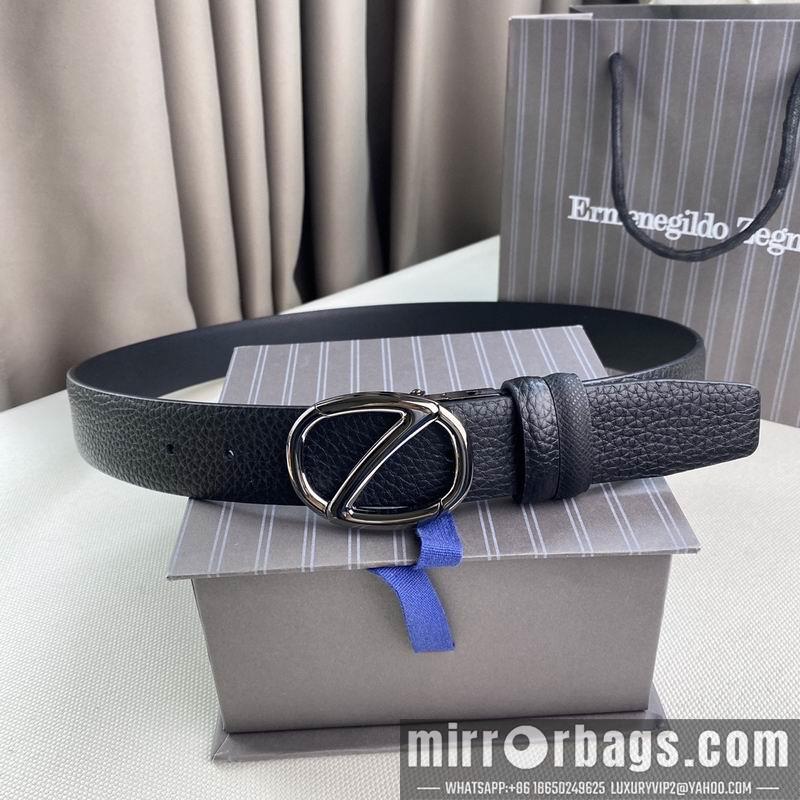 Zegna belt 35mmX95-125cm 7D04
