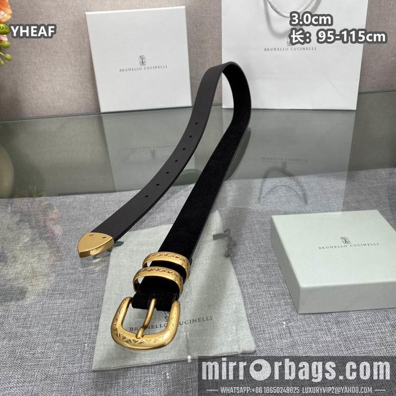 Brunello Cucinelli belt 30mmX95-115cm 8L07