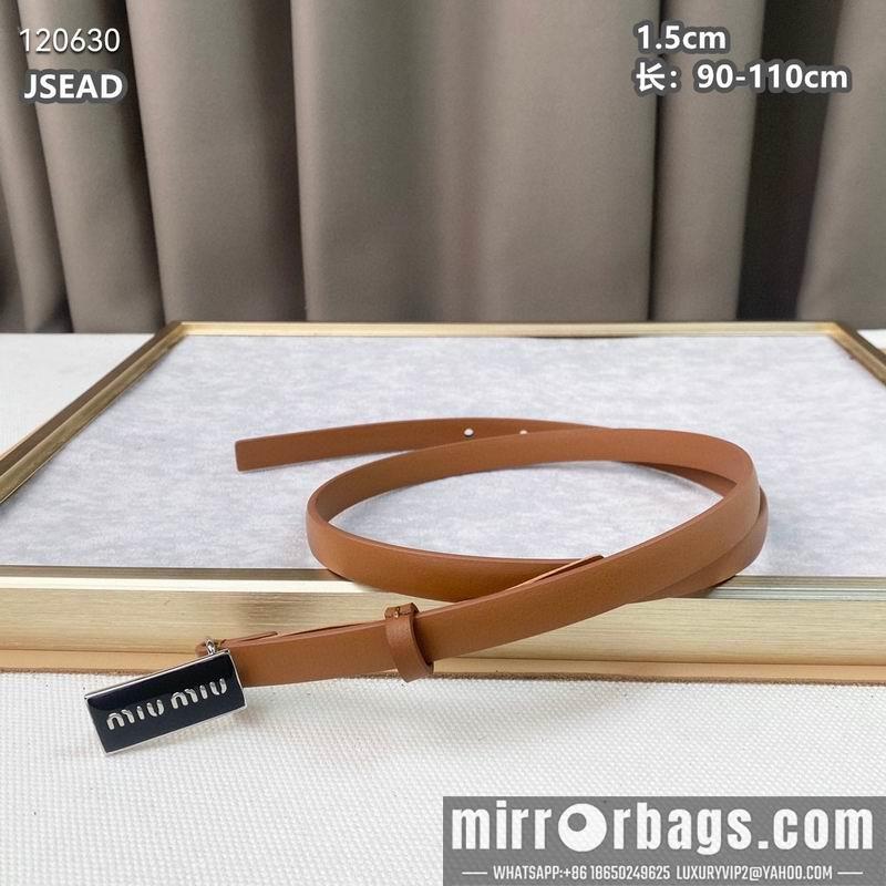 Miumiu belt 15mmX90-110cm 8L072001
