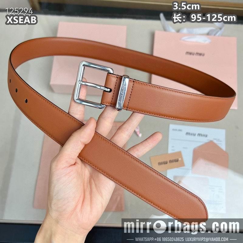 Miumiu belt 35mmX95-125cm 8L05