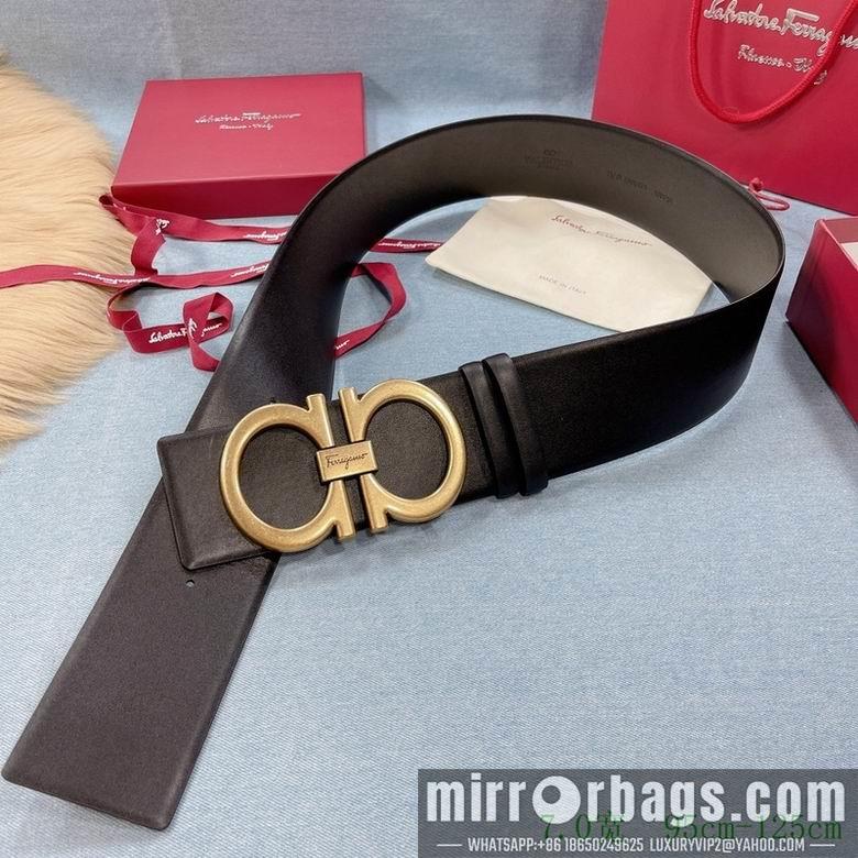 Ferragamo Belt 70mm 7D0519