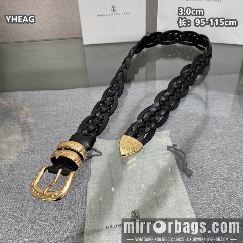 Brunello Cucinelli belt 30mmX95-115cm 8L06