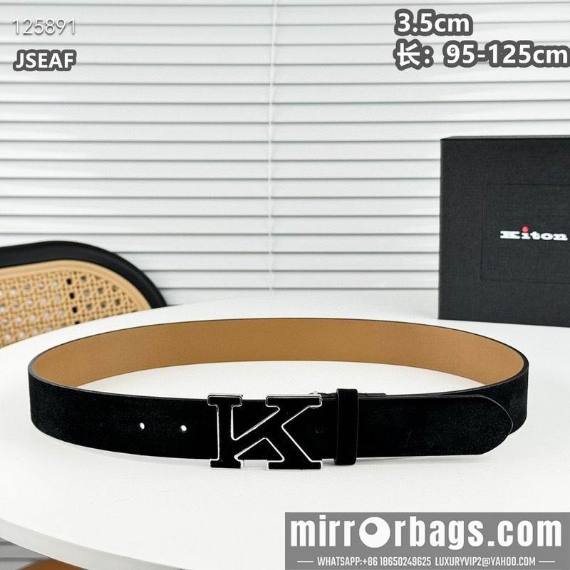 Kiton belt 35mmX95-125cm 8L02