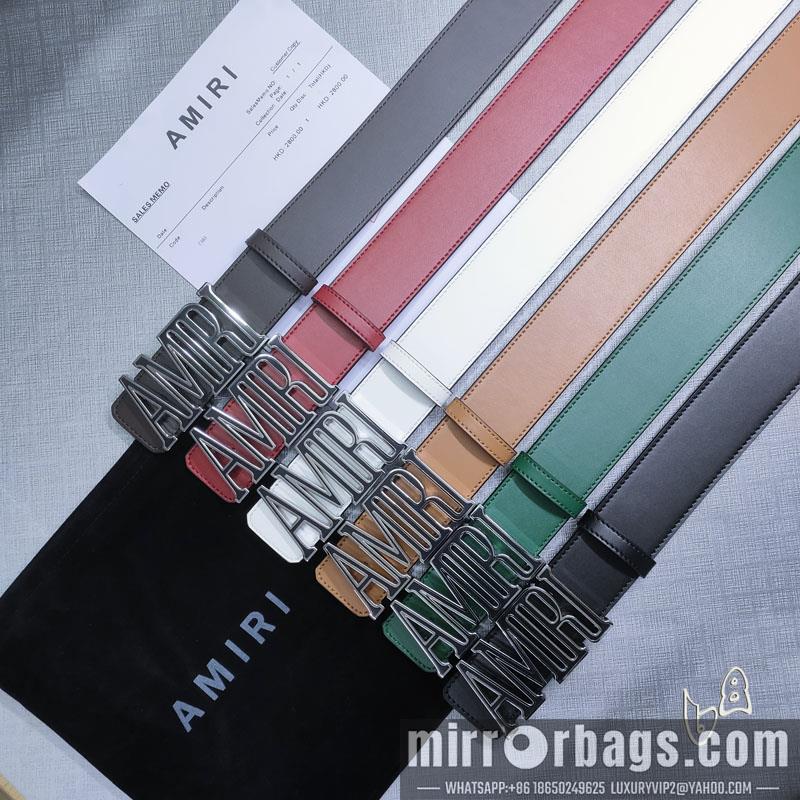 Amiri belt 38mmX80-125cm lb052001
