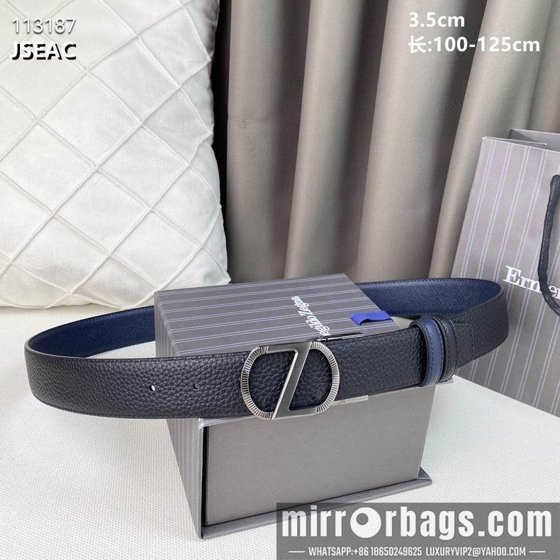 Zegna belt 35mmX100-125cm 8L082501