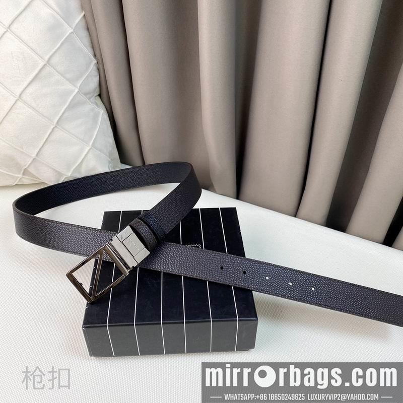 Zegna belt 35mmX95-125cm 7D01