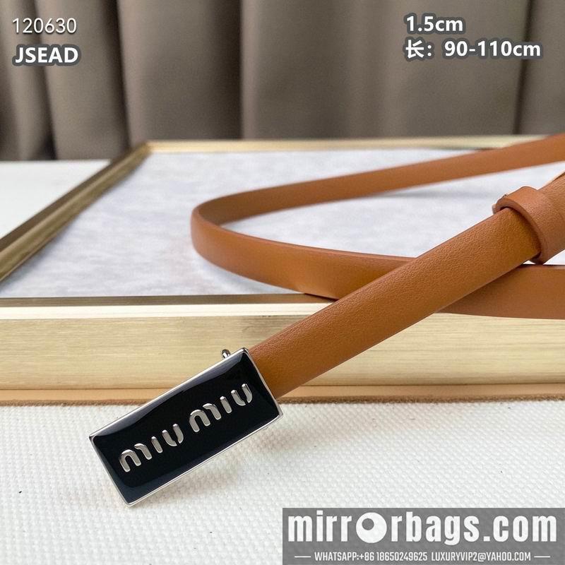 Miumiu belt 15mmX90-110cm 8L072001