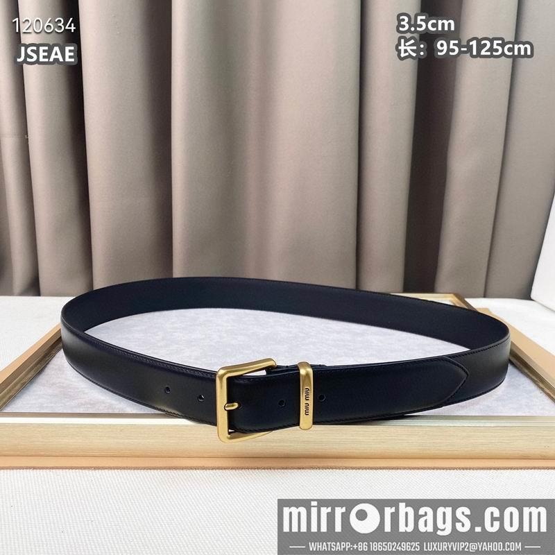 Miumiu belt 35mmX95-125cm 8L072002
