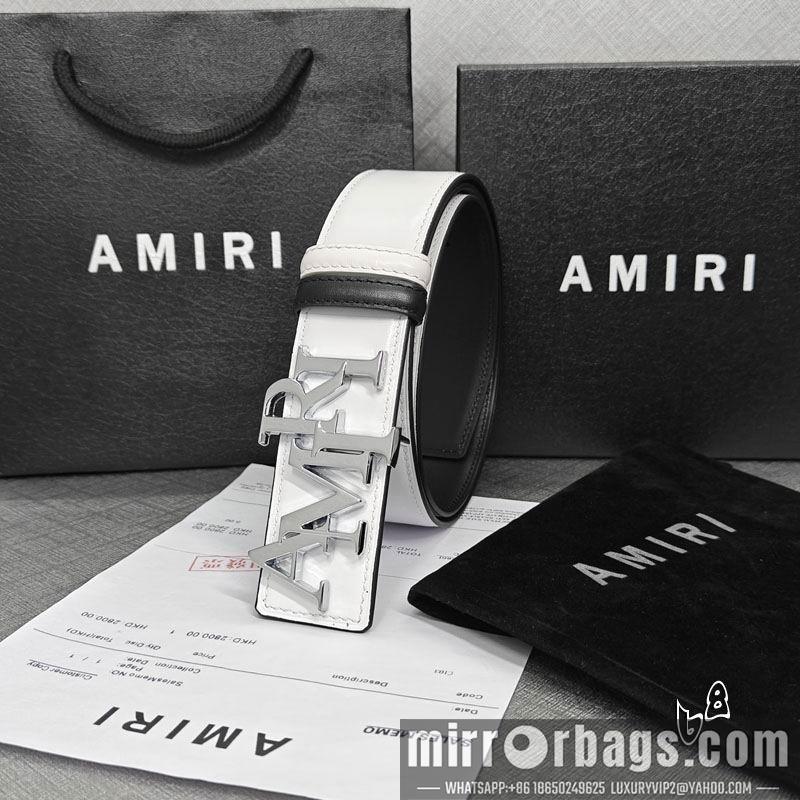 Amiri belt 38mmX90-125cm lb080201