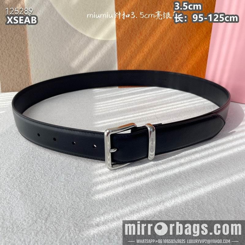 Miumiu belt 35mmX95-125cm 8L05