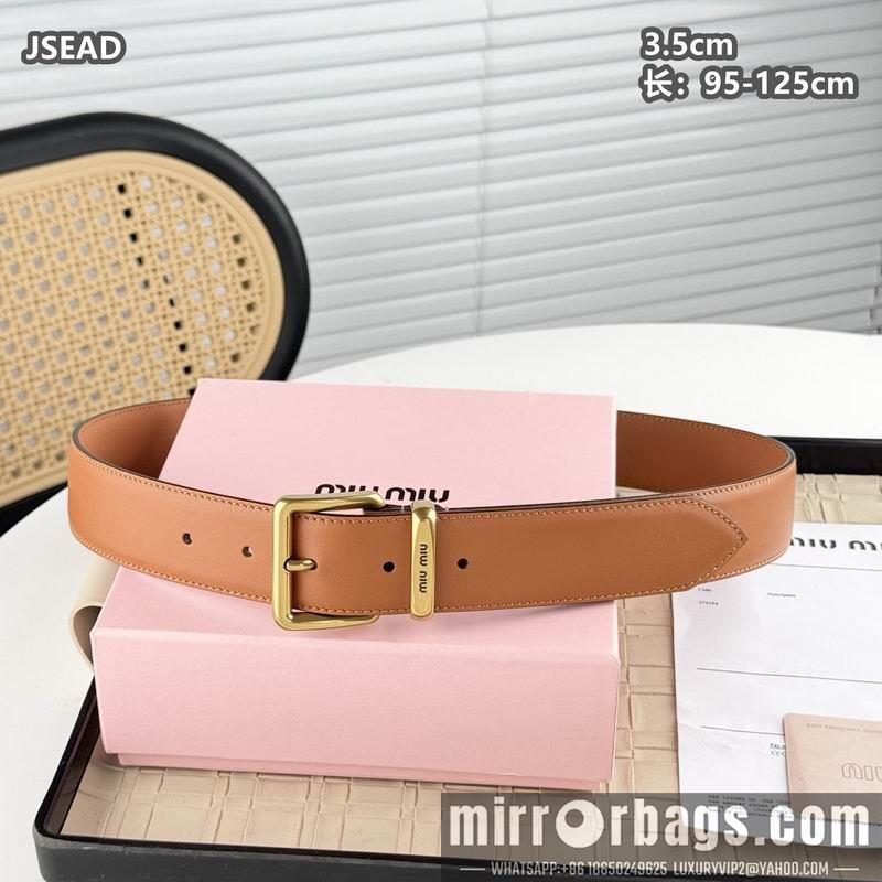 Miumiu belt 35mmX95-125cm 8L09