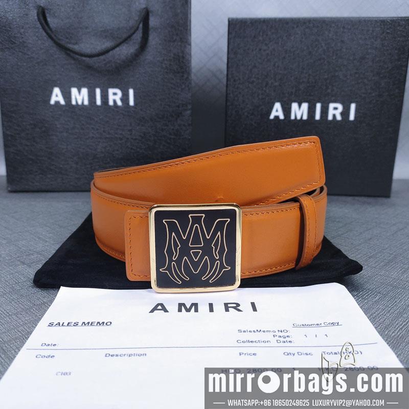 Amiri belt 38mmX80-125cm lb061201