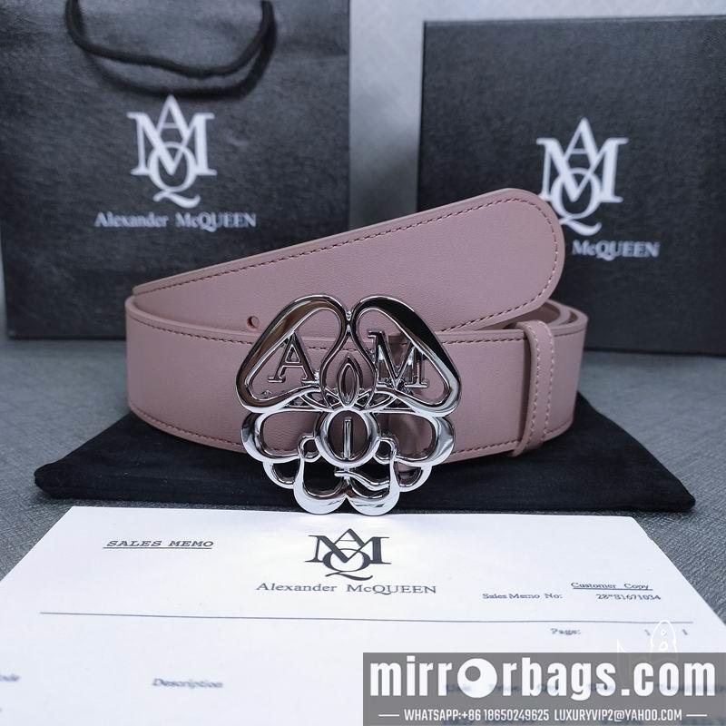 McQueen belt 38mmX80-125cm lb071802