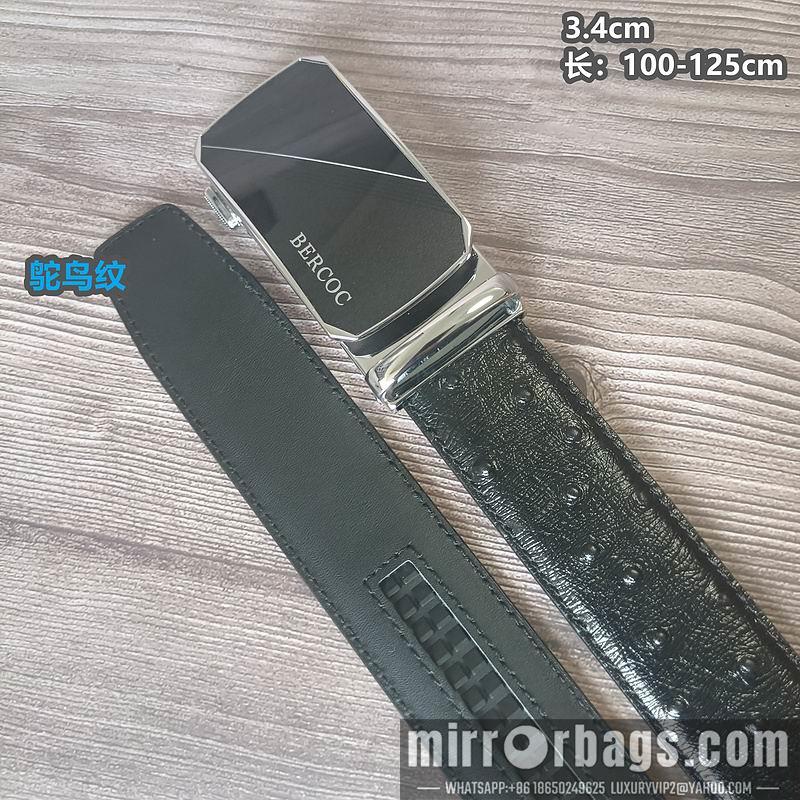 Bercoc Cucinelli belt 34mmX100-125cm 8L03