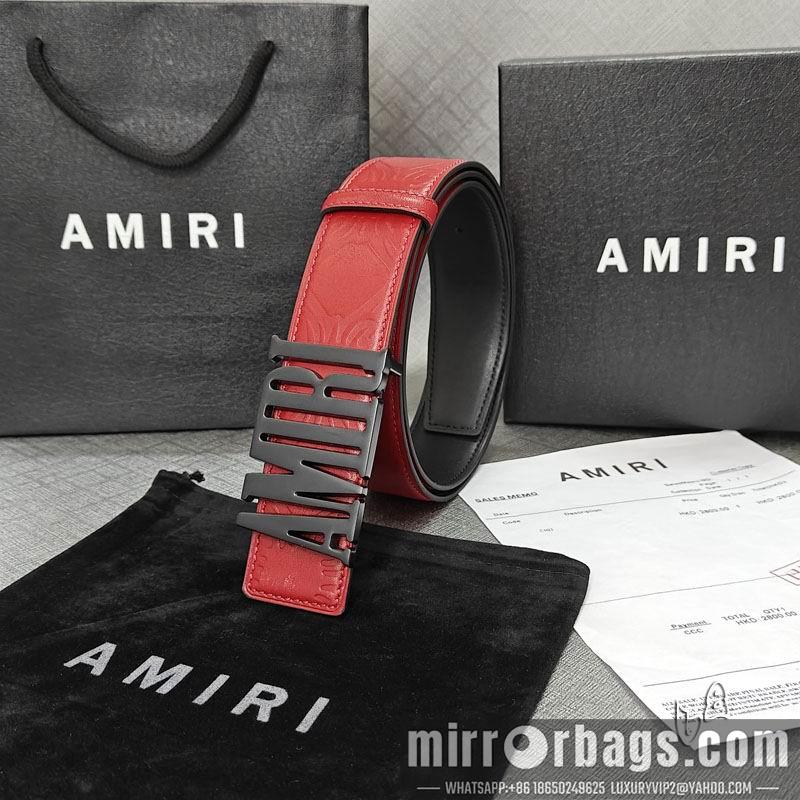 Amiri belt 38mmX90-125cm lb05