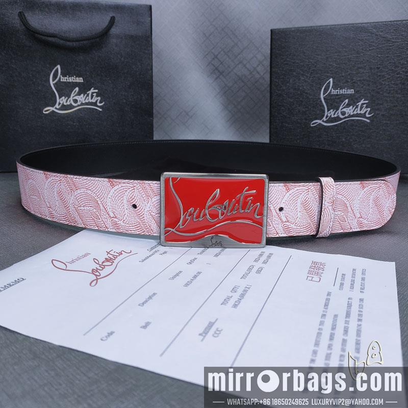 Louboutin belt 38mm 80-125cm lb061202