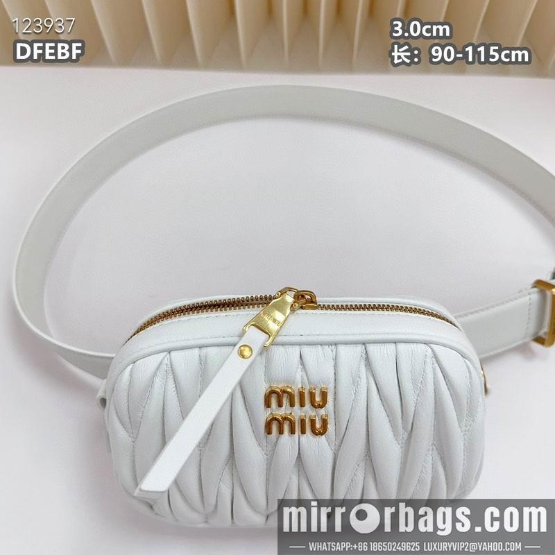 Miumiu belt 30mmX90-115cm 8L03