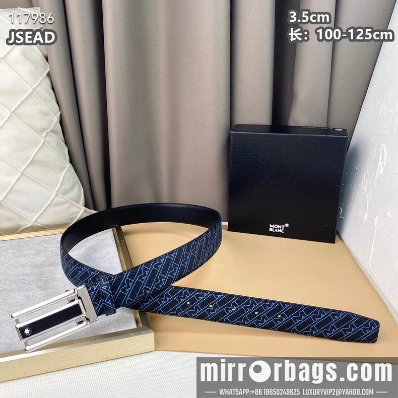 Montblanc belt 35mmX100-125cm 8L12