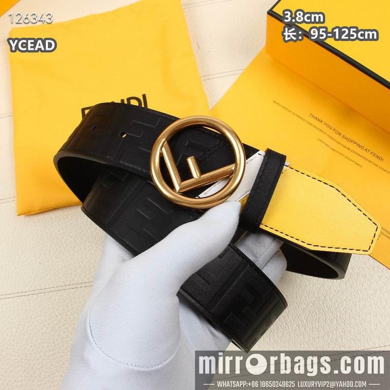Fendi belt 38mmX95-125cm 8L26