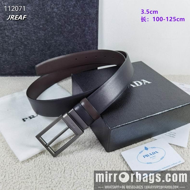 Prada belt 35mmX100-125cm 8L06