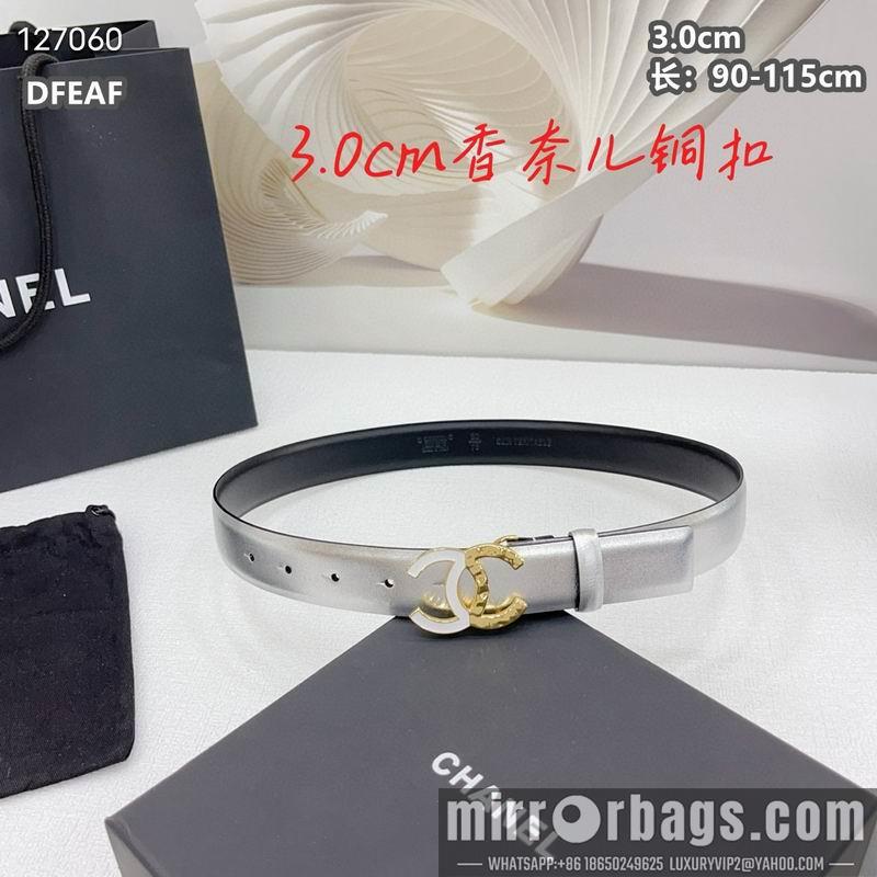 Chanel belt 30mmX90-115cm 8L35