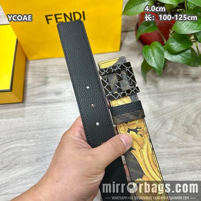Fendi belt 40mmX100-125cm 8L149