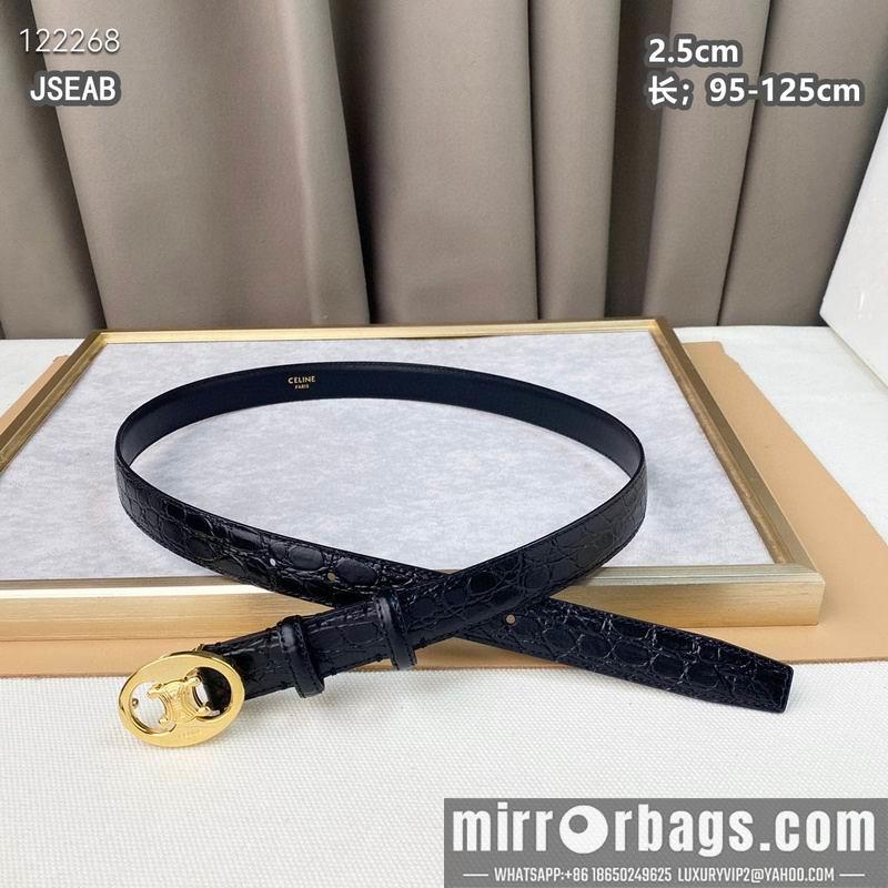 Celine belt 25mmX95-125cm 8L22
