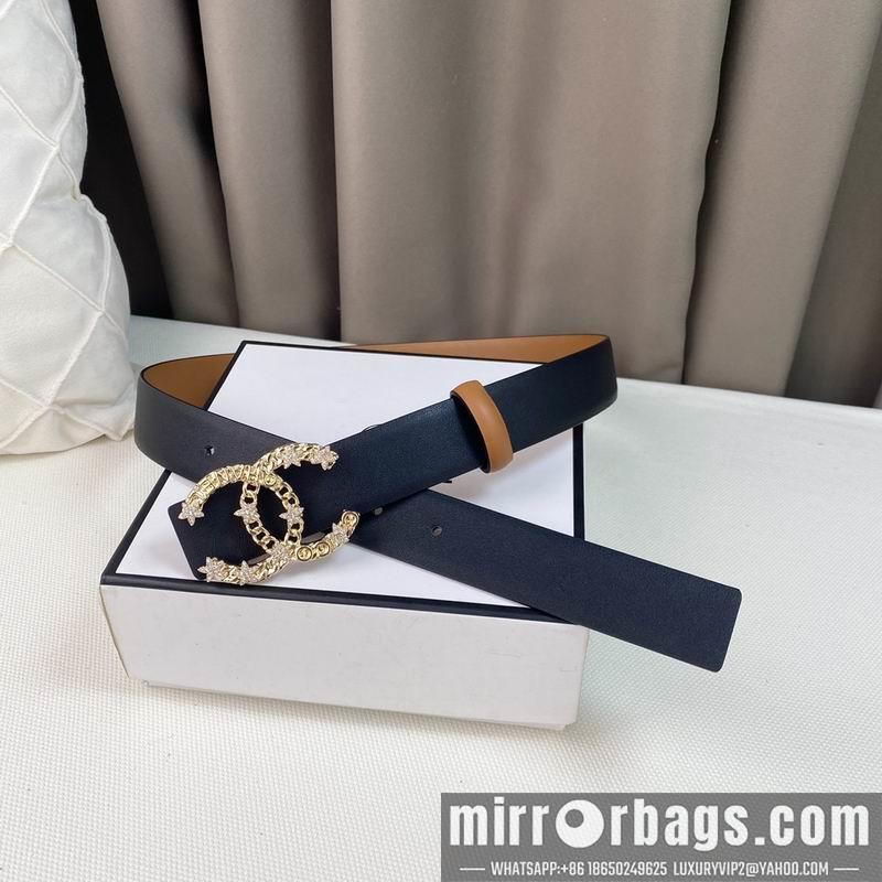 Chanel belt 30mmX90-115cm 7D07