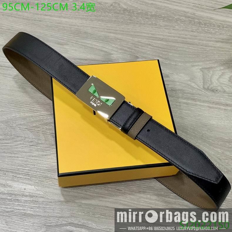 Fendi Belt 34mmX95-125cm 7D02