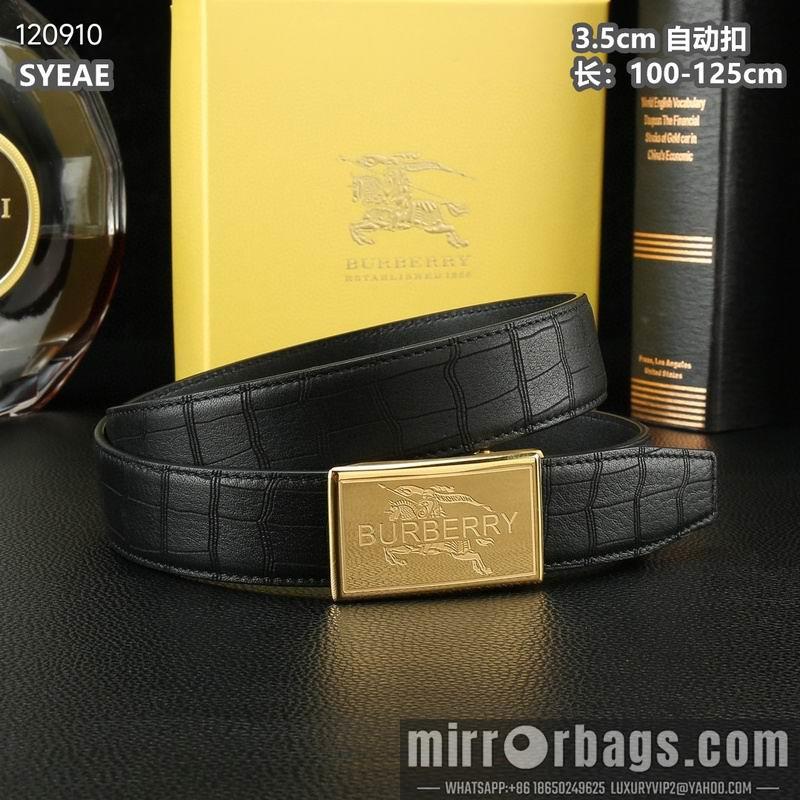 Burberry belt 35mmX100-125cm 8L92
