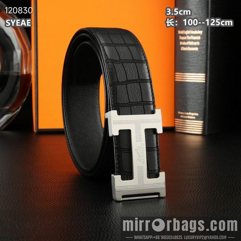 Hermes belt 35mmX100-125cm 8L072001