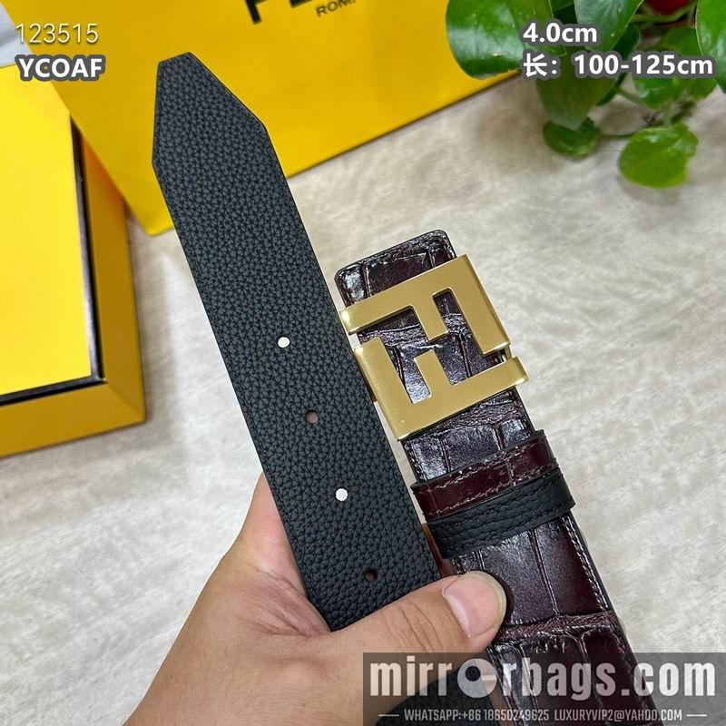 Fendi belt 40mmX100-125cm 8L33