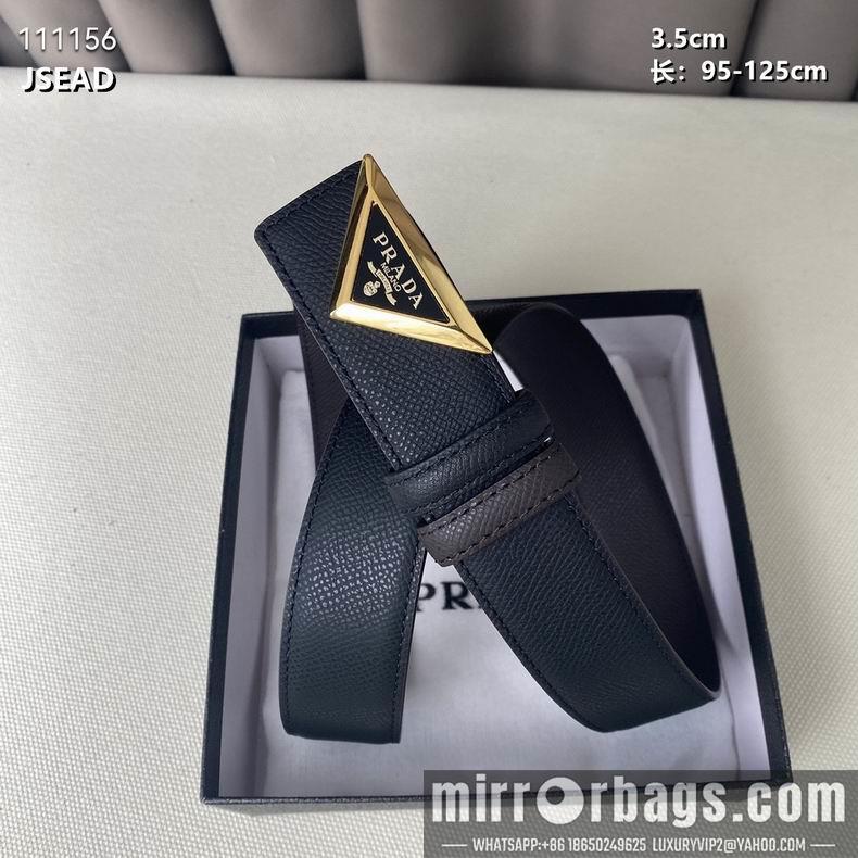 Prada belt 35mmX95-125CM 8L04