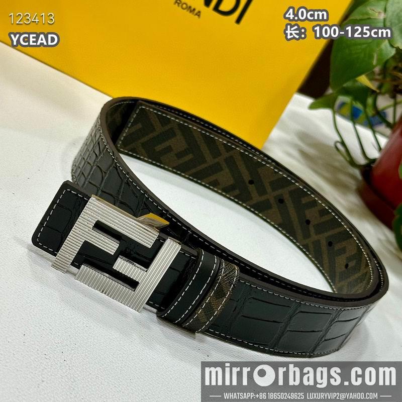 Fendi belt 40mmX100-125cm 8L60